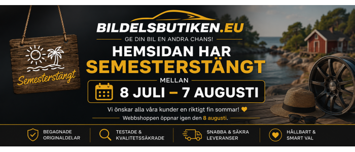 Semesterstängt